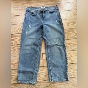 Nicole Miller Soho High Rise Straight Jeans Size 12